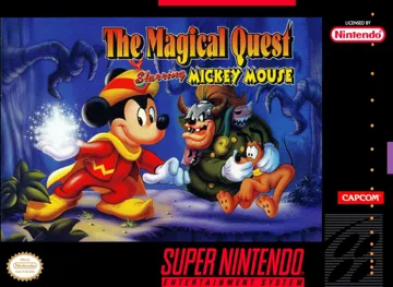 Magical Quest Starring Mickey Mouse, The (USA) (Beta) box cover front